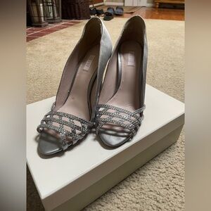 Glint heels Nordstrom silver